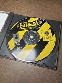 PaTaank 3DO Long Box + Case + Manual + Disc CIB Excellent TESTED VGC WOW!