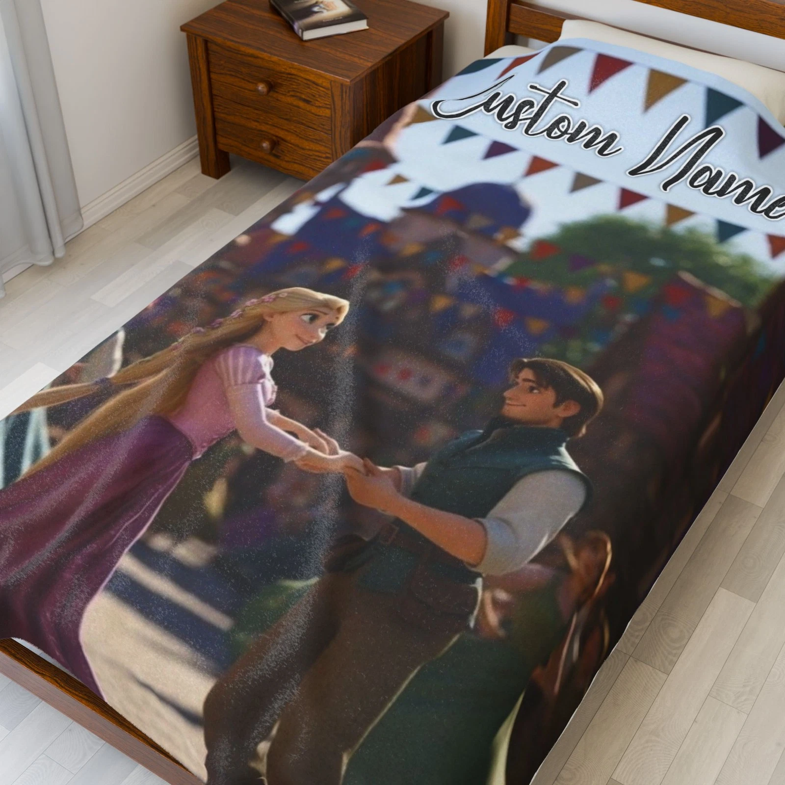 Personalized Disney Rapunzel Valentine, Gift For Friends, Couple