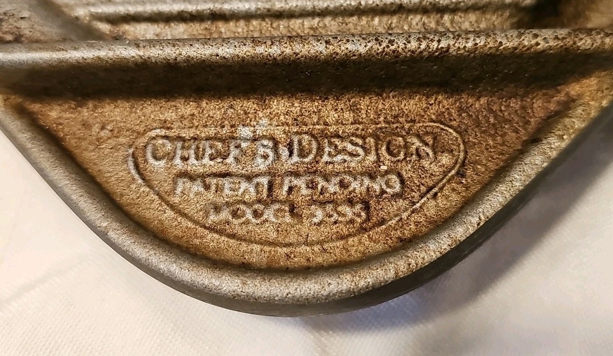 Chefs Design Reversible Griddle Grill 3535 Wisconsin Alum Fdry 20
