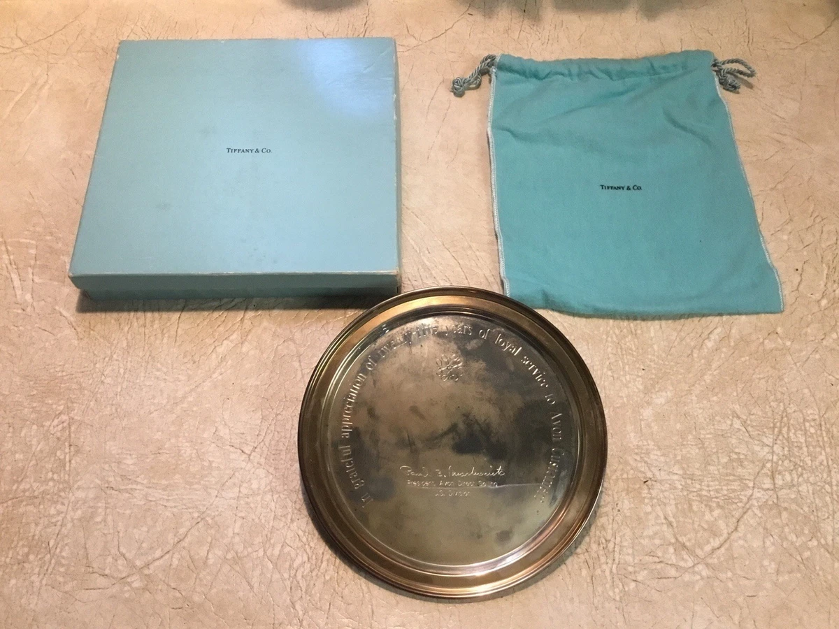Tiffany & Co. Antique US Sterling Silver Plates & Chargers for