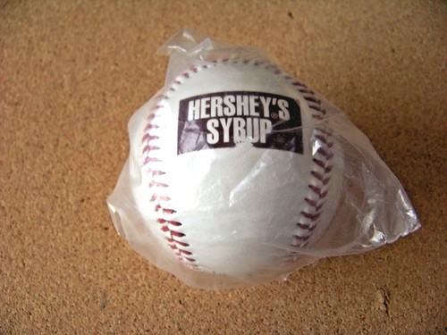 Hershey's Syrup 1998 Colorado Rockies AS All-Star logo baseball ball red stitch - Picture 3 of 6