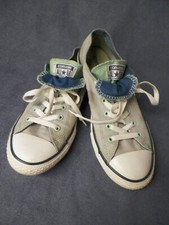 CONVERSE Chuck Taylor All-Star Double Tung Gray/Blue/Teal Junior 6