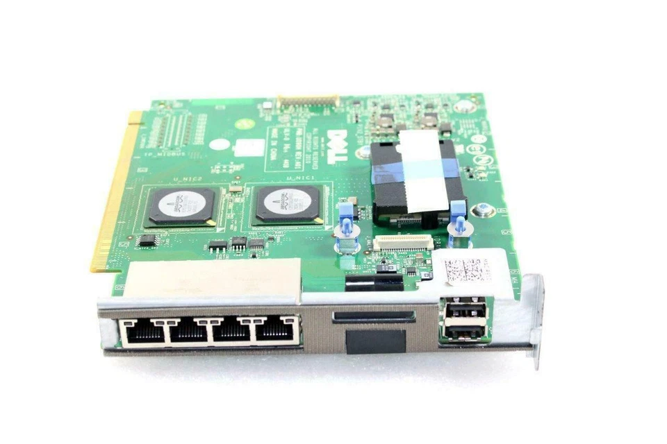 Dell PowerEdge R910 4 Port Network 2 USB Port Riser Board For W/ DRAC 6 Card Y95 - Image 2 of 4