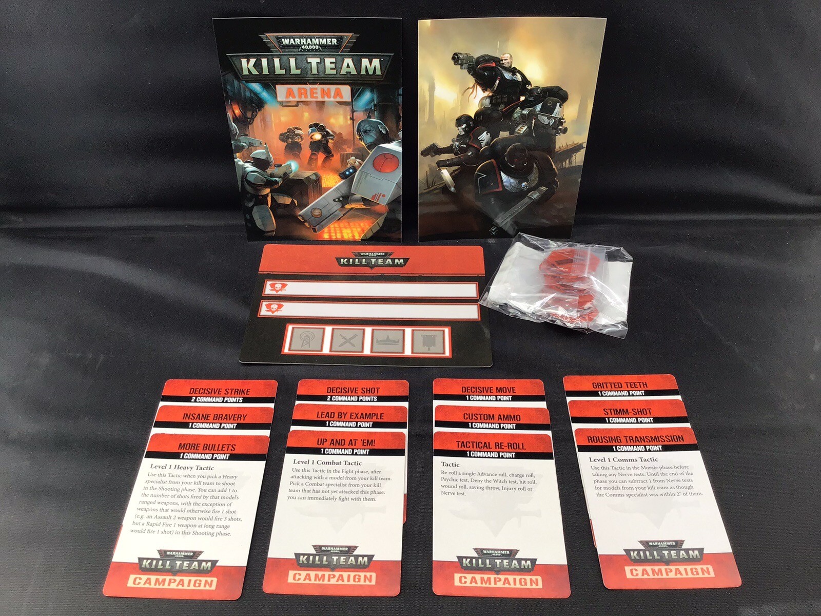 Games Workshop Kill Team Arena Promo Cards and Tokens Warhammer 40k | eBay