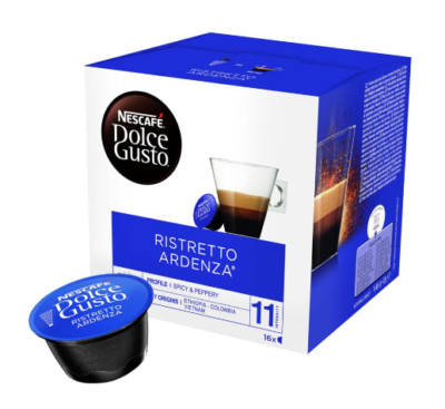 NESCAFE Ristretto ARDENZA Dolce Gusto Capsules BOX 16 pods