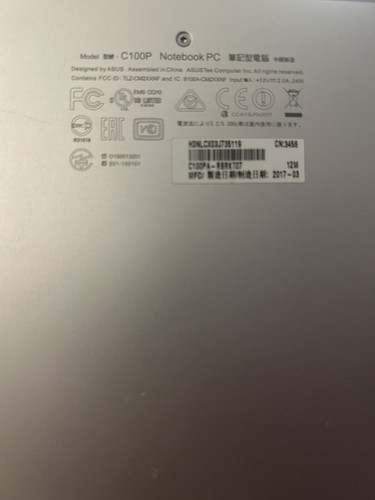 ASUS CHROMEBOOK FLIP C100P - Imagen 3 de 7