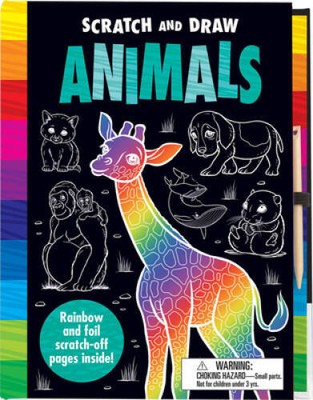 Scratch and Draw Animals - Hardcover By Lambert, Nat - VERY GOOD