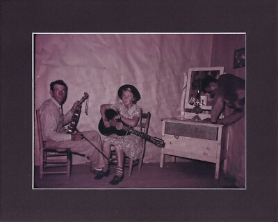 8X10'' Matted Print Photo Picture: Russell Lee, 1939 Orchestra at a Dance