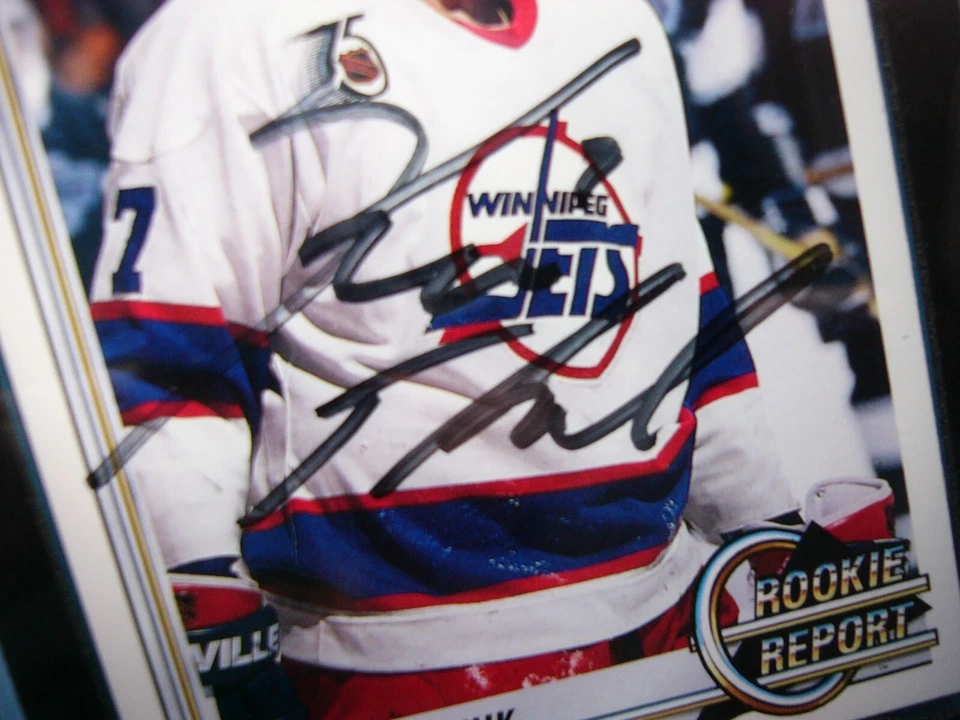 1992/93 UPPER DECK ROOKIE REP. HOCKEY CARD #364 KEITH TKACHUK KSA AUTO AUTOGRAPH - Image 4 of 4