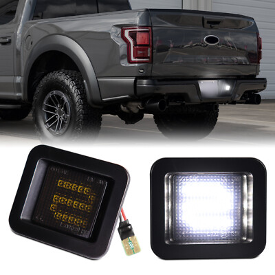 2 Stück LED Kennzeichenbeleuchtung Tag Lampen für Ford F150 Raptor 2015-2022