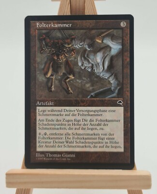 Folterkammer  Sturmwind  Magic Karte  MTG  deutsch (Torture Chamber)