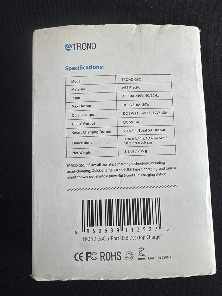 trond g6c 6-port universal desktop charger - Image 2 of 2