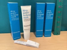 Lot Of 3 Authentic Thisworks Sleep Power Regarded Mask. 1.7 Oz. Best Price