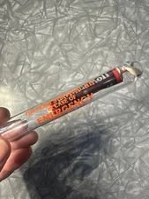 " Dieters Survival Kit" From the 80's Sealed Glass Tube with Tootsie Roll Inside
