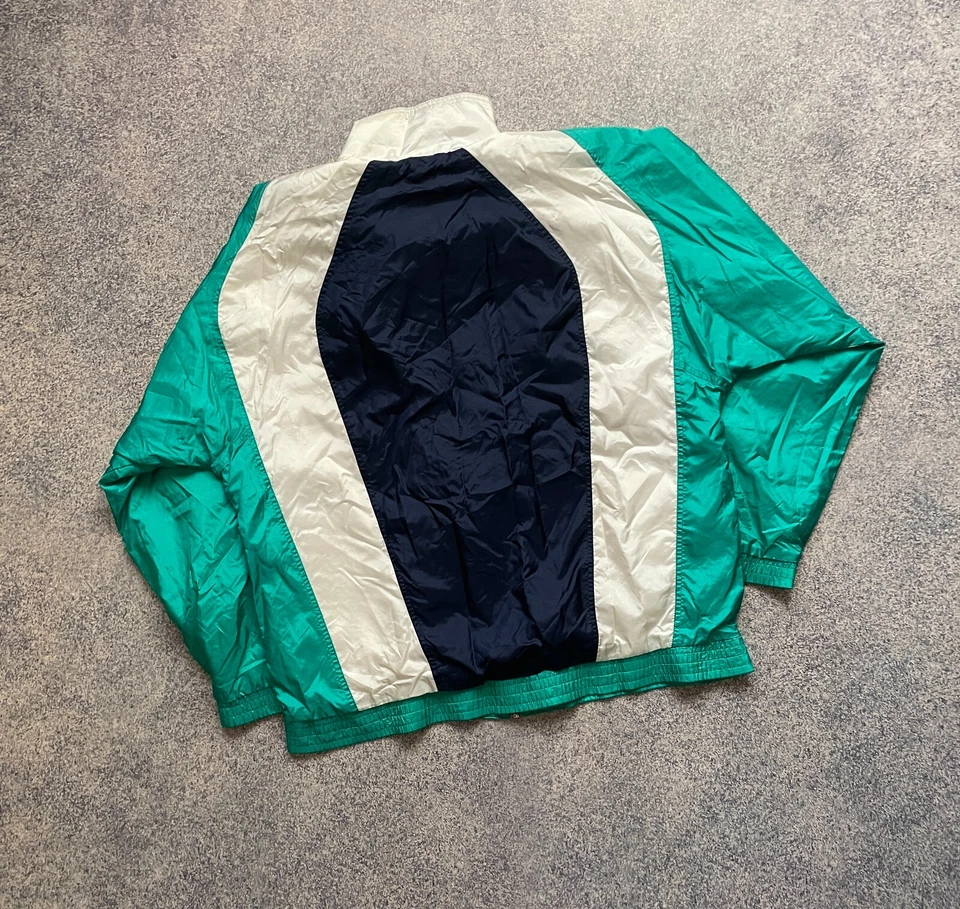 Veste de survêtement Adidas vintage années 90 survêtement nylon taille D7 L t... - Photo 2/4