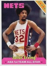 JULIUS ERVING ABA 1ST TEAM ALL STAR 75### BUY 5 GET 1 FREE ###