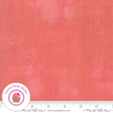 Moda GRUNGE 30150 534 Mango Orange Salmon BASIC GREY Quilt Fabric