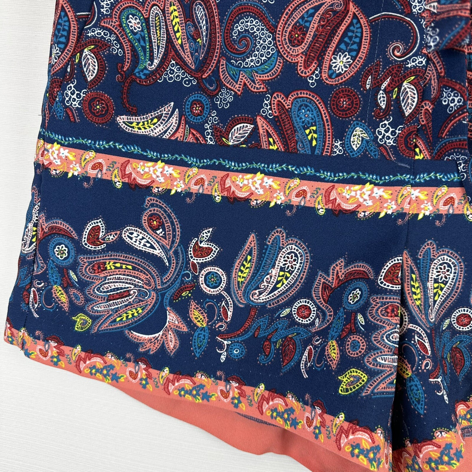 Ann Taylor LOFT multicolor patterned with pockets… - image 2