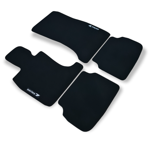 For SWB BMW 7 Carpet Floor Mats 2008-2015 OEM Quality Velour Auto Rugs Liners - Picture 1 of 14