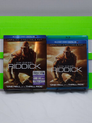 RIDDICK THE CHRONICLES OF RIDDICK SERIES #3 UNRATED DIRECTORS CUT 2-DISC BLU RAY