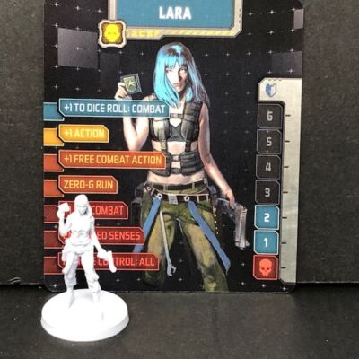 Zombicide Invader - Kickstarter Exclusive Survivor - LARA Hansen