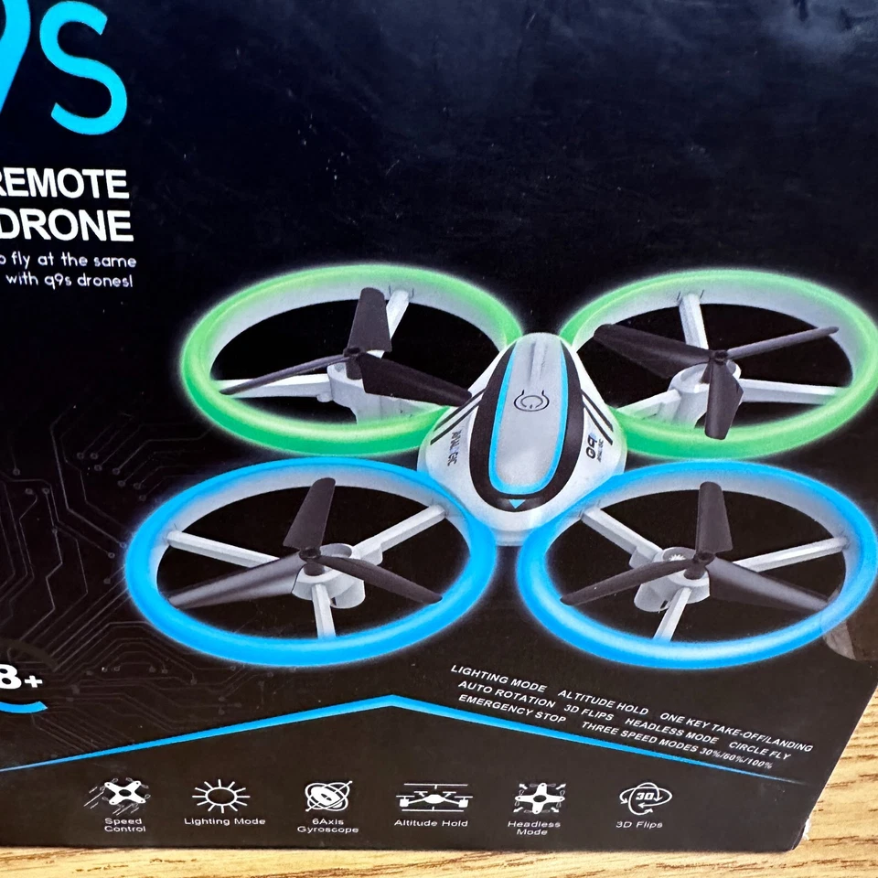Q9s Drones for Kids,RC Drone with Altitude Hold and Headless Mode,Quadcopter ... - Image 3 of 4