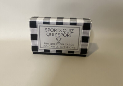 Sports Quiz Question Cards 100 | eBay