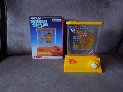 Tomy Mr Mouth Wizard Water Games with original box Pac-Man Water