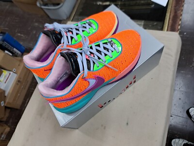 Nike LeBron James XX 20 Chosen 1 Total Orange Purple DJ5423-800