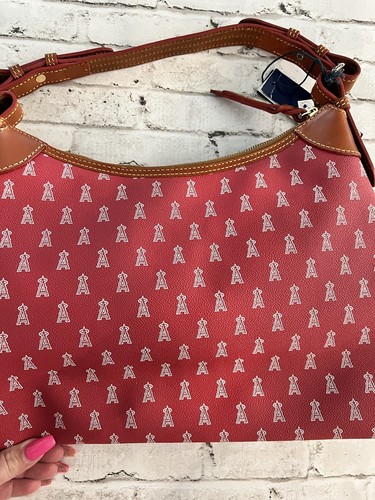 Dooney & Bourke MLB Los Angeles Anaheim Angels Baseball Hobo Bag Neu - Bild 6 von 9
