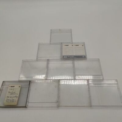 MiniDisc Hüllen Leerhüllen MD Box MiniDisk Case Hüllen für MD s gebrauchte 10