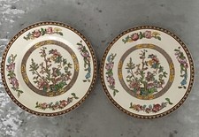 Vintage Washington Indian Tree 2 Side/ Salad  Plates 9”