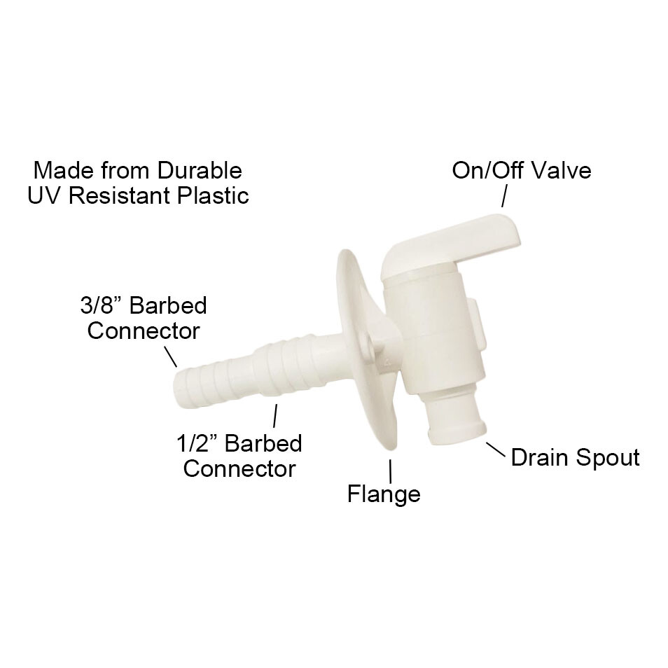 Fresh Water Tank Accessory Hose Connection Kit - RV, Concession ...