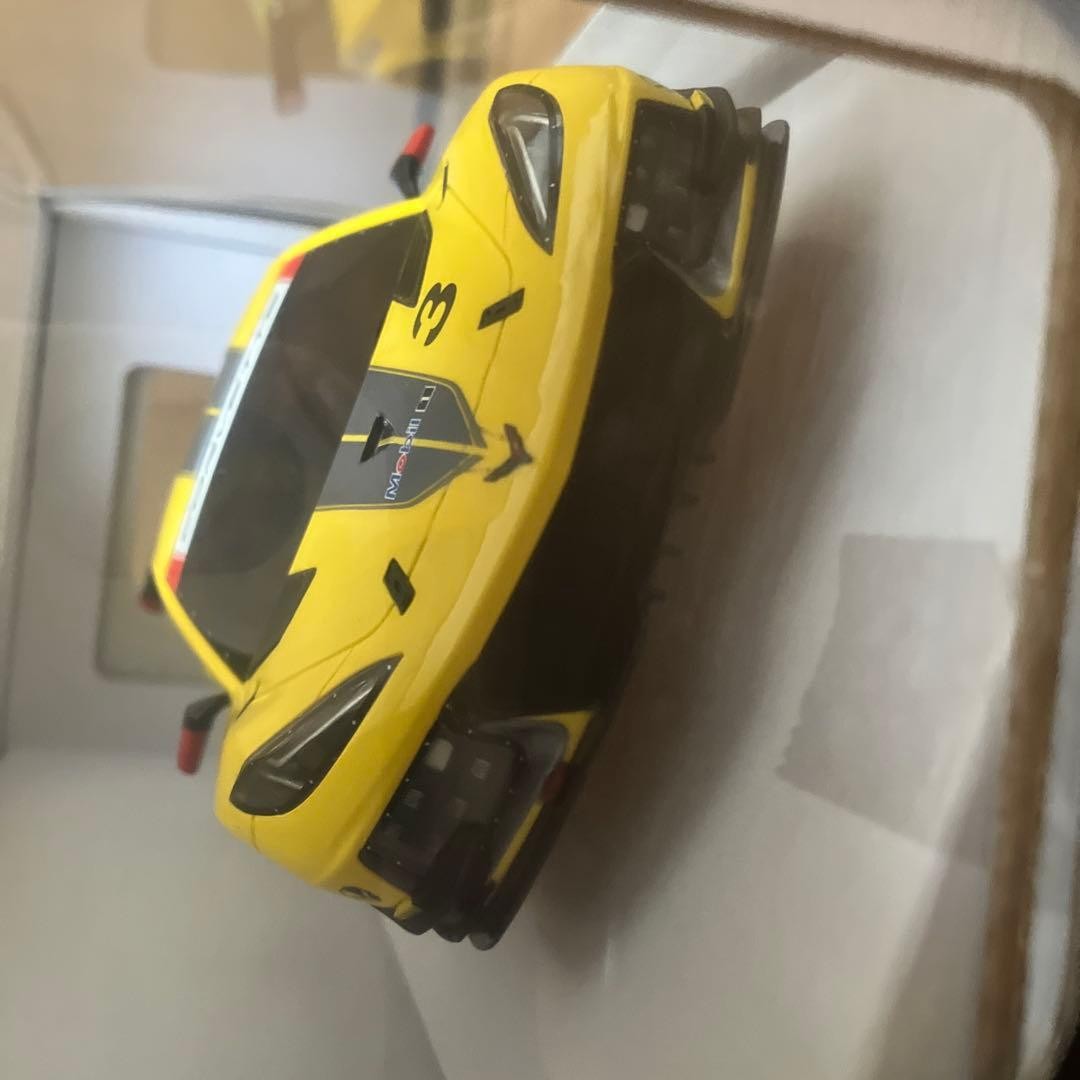 Kyosho Mini-Z RWD Readyset Chevrolet Corvette C8.R Yellow 32342Y No Tires