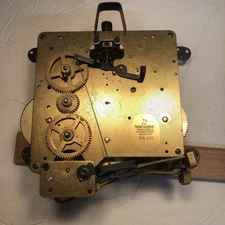 Vintage Trend Clocks West Germany Mantle Winding Clock Part  Movement # 74