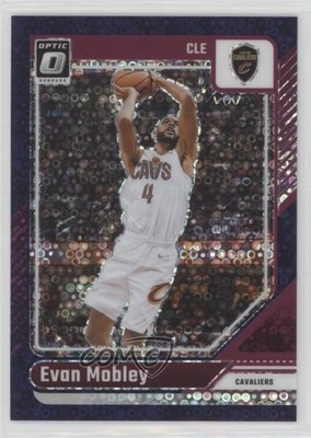 2024-25 Panini Donruss Optic Fast Break Purple Prizm 64/99 Evan Mobley #121 8h3