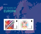 JERSEY 2026 EUROPE - 70 Years of the EUROPE 2 Stamps Sheet MNH