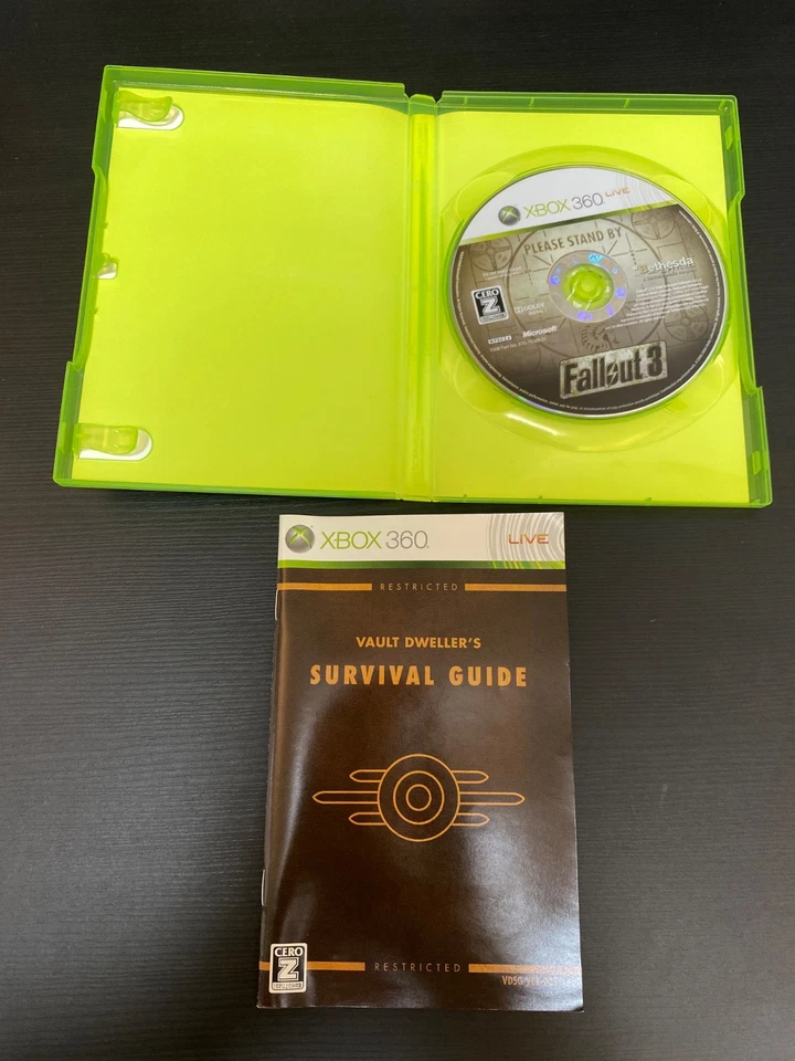 Fallout 3 FO3 Fall Out Import Japan Xbox 360 Japanese ver. - Image 2 of 4