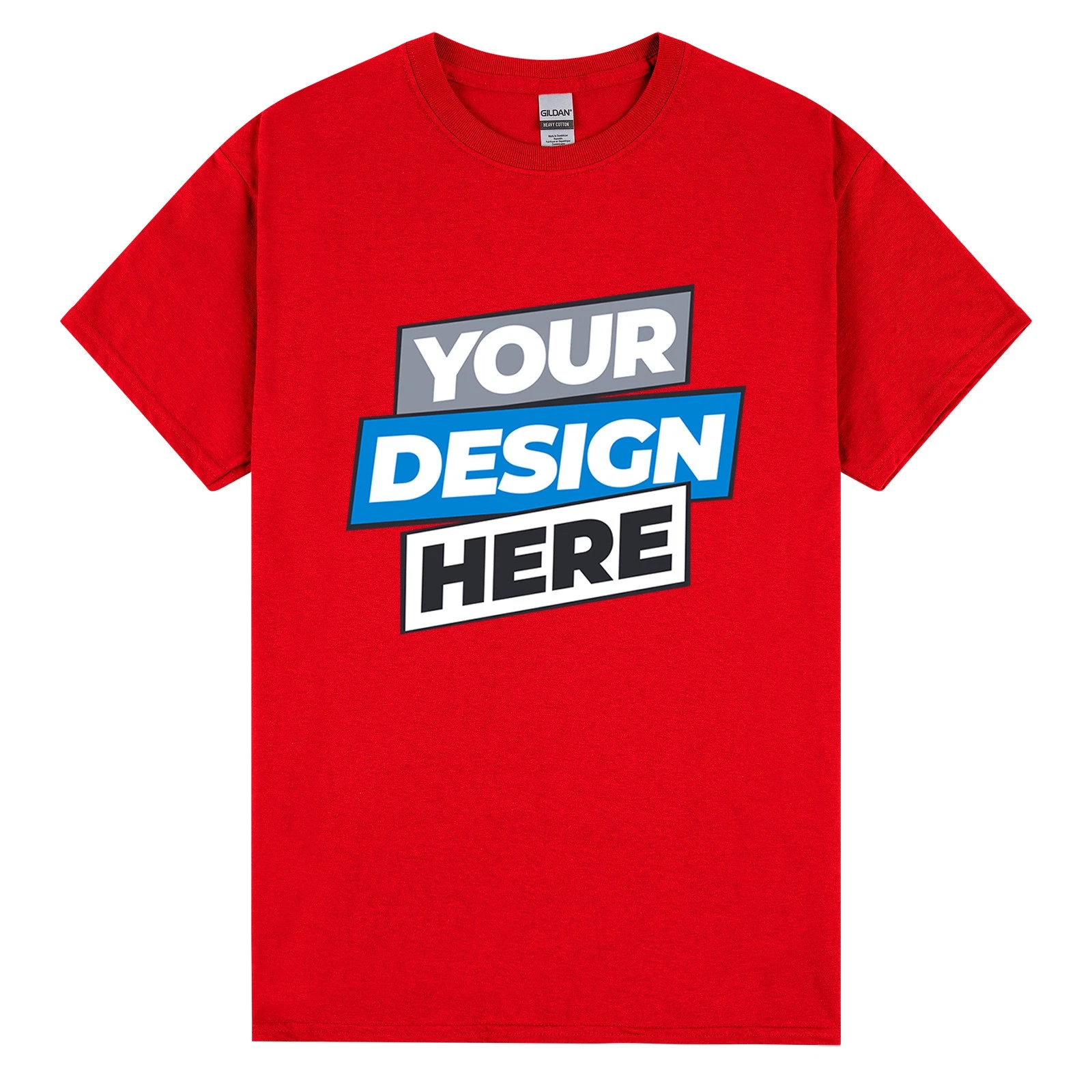 Personalised Customised Mens Custom Printed T-Shirt Logo Text Printing Tee Red
Opens in a new window