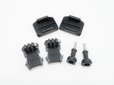 2x ORIGINAL GoPro Quick Release Buckle Mount Adapter + Schraube + Klebehalterung