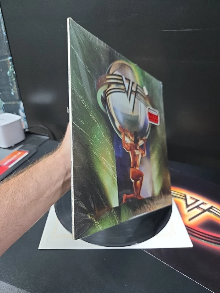 Van Halen 5150 Lp Vinyl OG 1986 1st Press Shrink/Hype/Insert NM-/EX Wax - Image 4 of 4