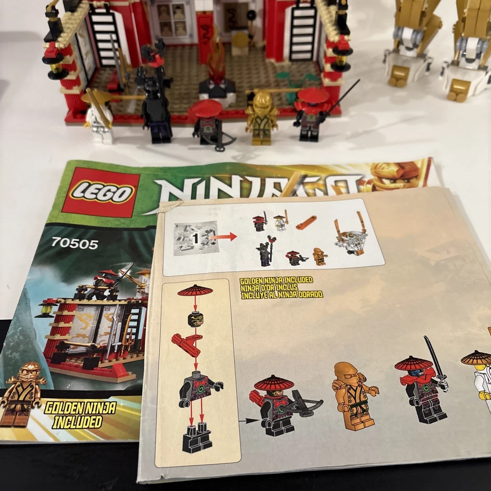 乐高 NINJAGO 70505:光庙 | 全套带说明 * 阅读 * * — 第 2/4 张图片