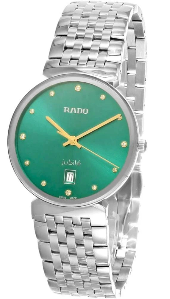 Rado Florence Quartz 38mm Green Diamond Dial Men's Watch R48912773