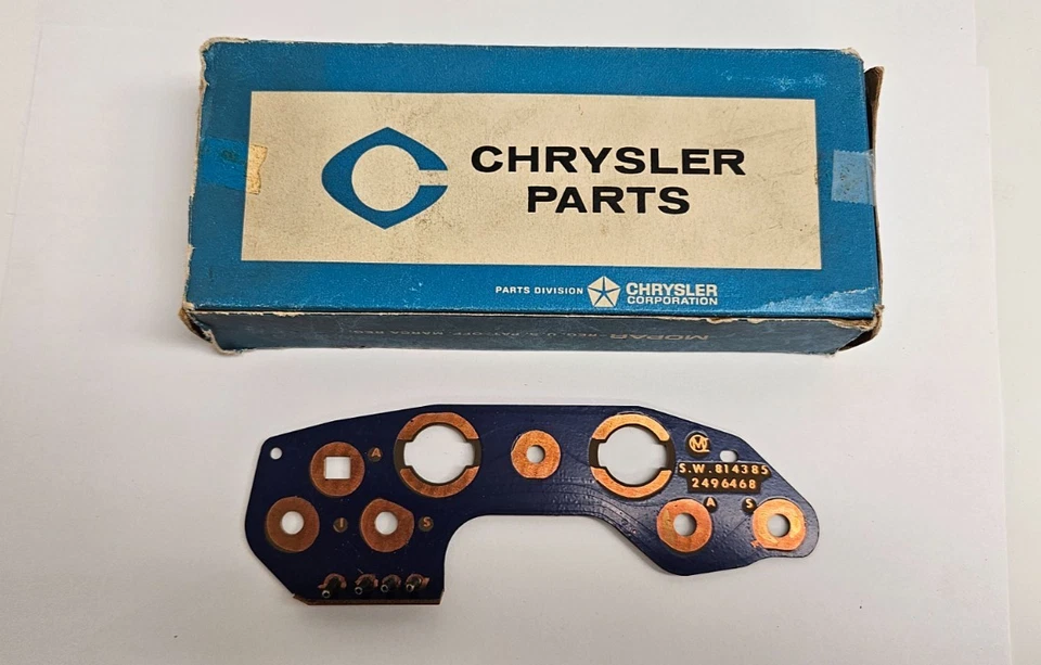 1965-1966 Plymouth Fury Instrument Panel Printed Circuit Board 2496468 NOS - Image 2 of 4