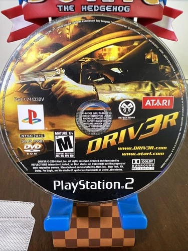 DRIV3R DRIVER 3  /  PlayStation 2 PS2 / Disc Only / Tested