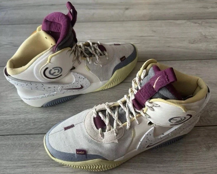 Scarpe da basket Nike Air Deldon "Deldon Designs" DM4097 001 UK 8 5 EUR 43 NUOVE