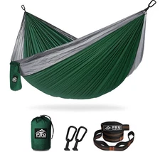 Camping Hammock 500 lb Capacity – Portable Double Hammock with Tree-Friendly ...