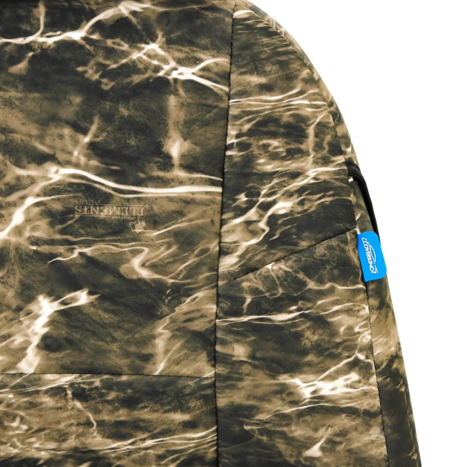 For Dodge Stratus 95-00 Mossy Oak 1st Row Elements Bronzeback Custom Seat Covers - Image 4 of 4