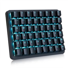 Koolertron Single-Handed Macro Mechanical Keyboard, Blue LED Backlight GAMING