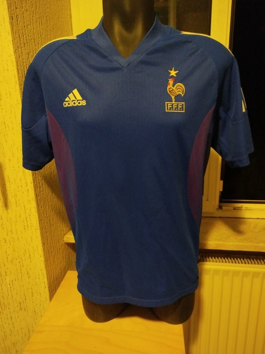 Maillot De Foot Rétro Adidas Coupe De France 2002-2003 – N°13 – Domicile – Taille XL